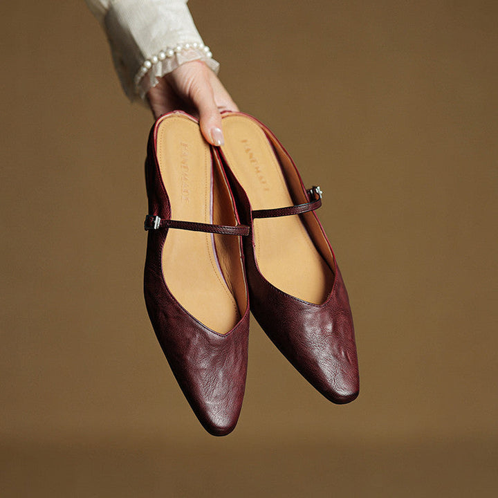 Hannah - Women’s Slip-On Mules – Elegant Summer Comfort Shoes