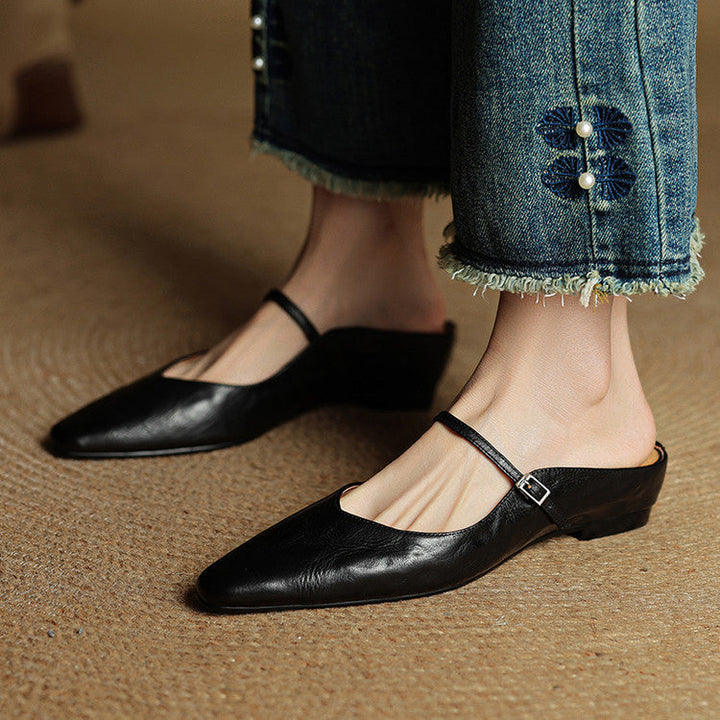 Hannah - Women’s Slip-On Mules – Elegant Summer Comfort Shoes