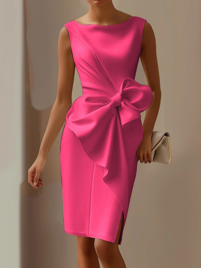 VESLI - Midi Dress with Soft Texture