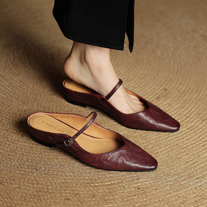 Hannah - Women’s Slip-On Mules – Elegant Summer Comfort Shoes
