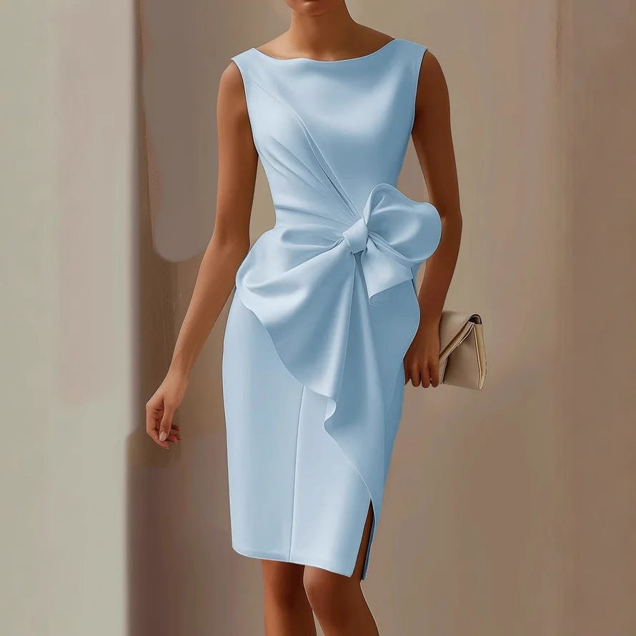 VESLI - Midi Dress with Soft Texture