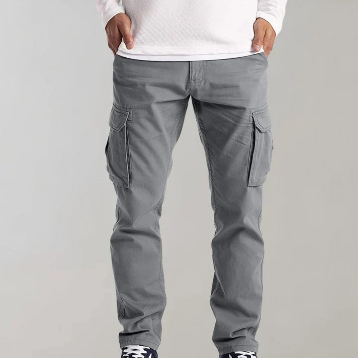 Men’s Multi-Pocket Cargo Trousers