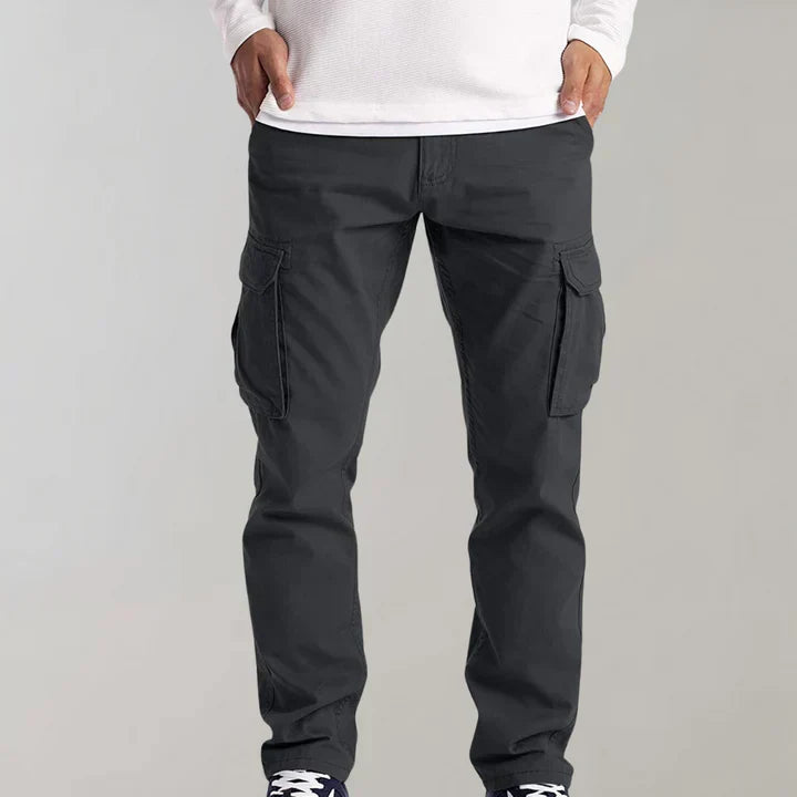 Men’s Multi-Pocket Cargo Trousers