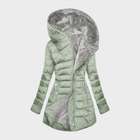 Lyla | Women's Puffer Coat with Hood and Zippers