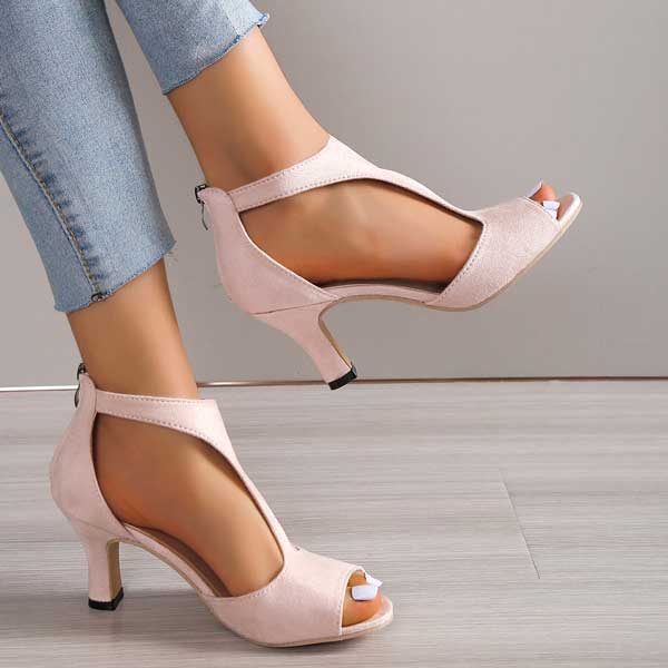 Martha - Orthopedic Comfort Heels – Open Toe Support Sandals