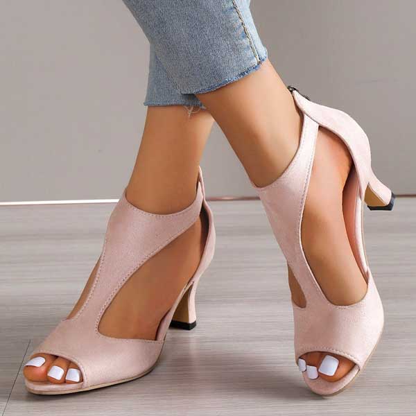 Martha - Orthopedic Comfort Heels – Open Toe Support Sandals