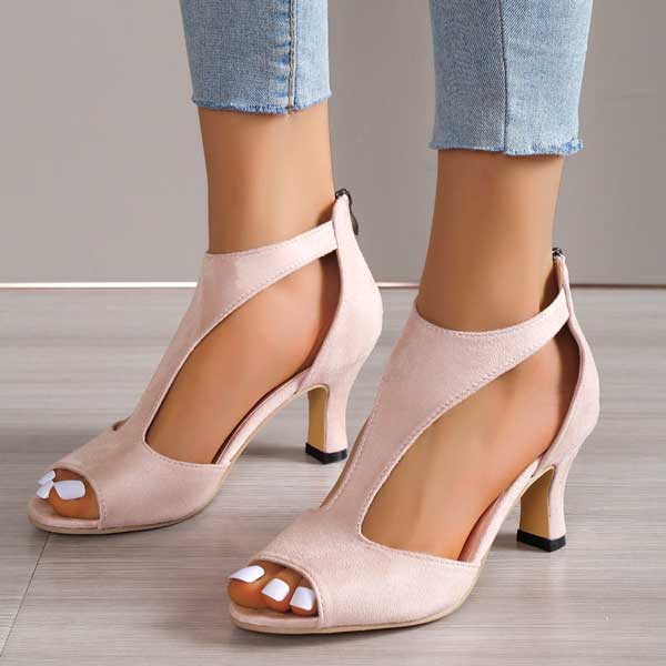 Martha - Orthopedic Comfort Heels – Open Toe Support Sandals