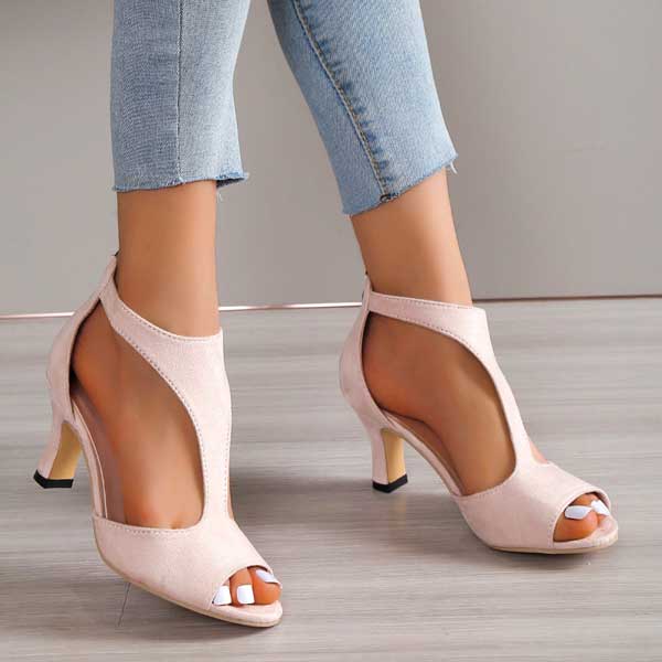 Martha - Orthopedic Comfort Heels – Open Toe Support Sandals