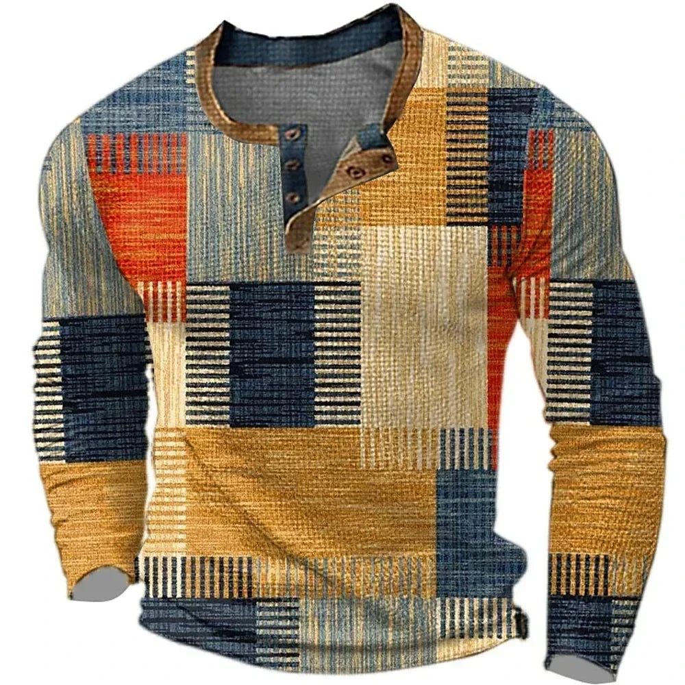 Andrew | Multicolor Long Sleeve Shirt