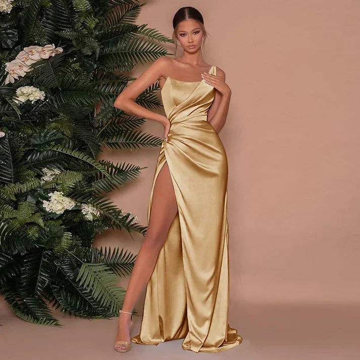 Seraphina | Satin Maxi Dress