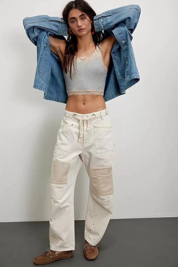 Sloane Patchwork Jeans