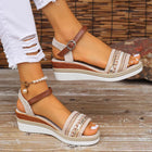 Women's Adjustable Sandals with Secure Fit and Versatile Design
