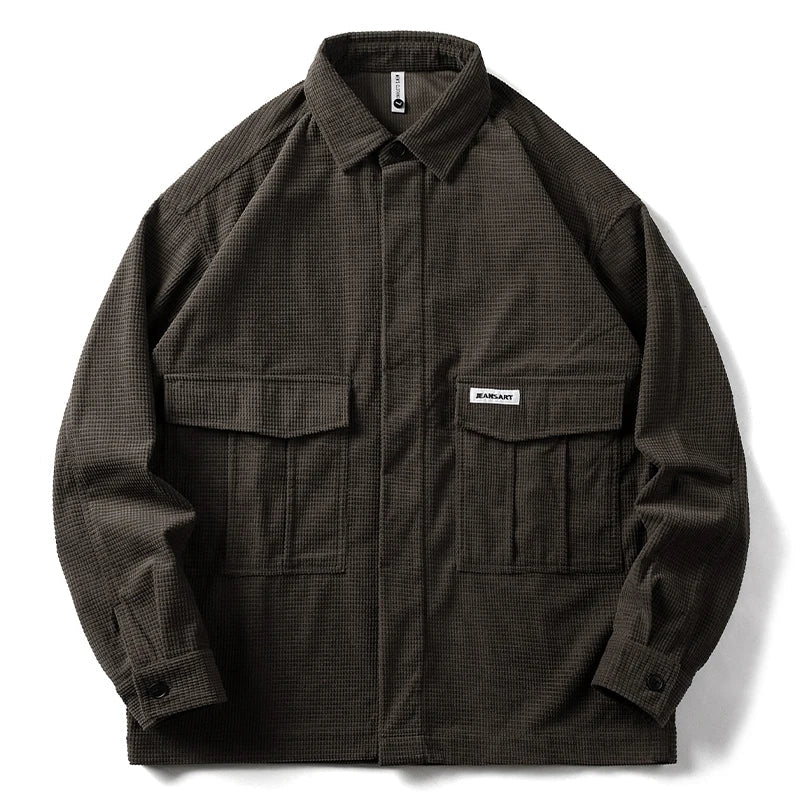 Waffle Grid Shirt