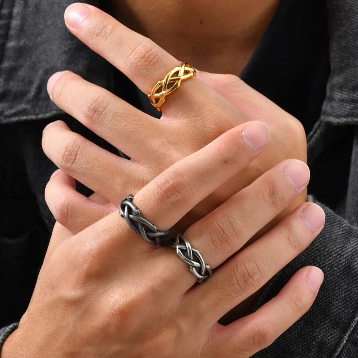 Thorn Steel Ring