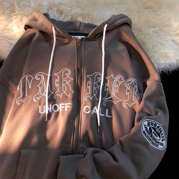 Men’s Graphic Full-Zip Hoodie