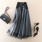 Elena Tulle A-Line Maxi Skirt