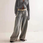 Silvia Mid Rise Wide Leg Jeans