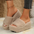 Women's Platform Wedge Sandals with Adjustable Straps and Cushioned Insole