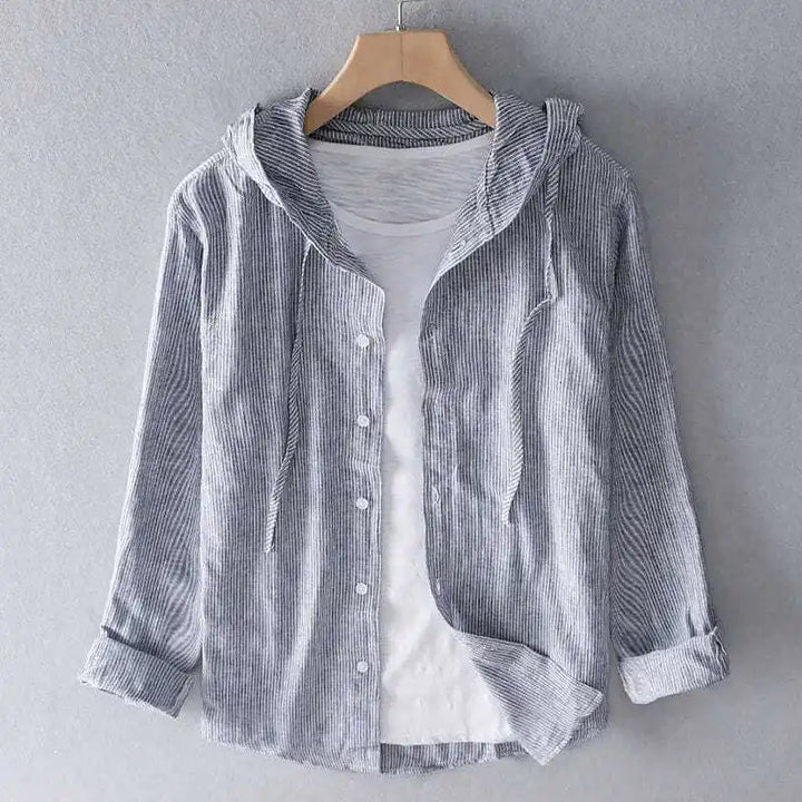 Enduro Linen Hoodie Shirt