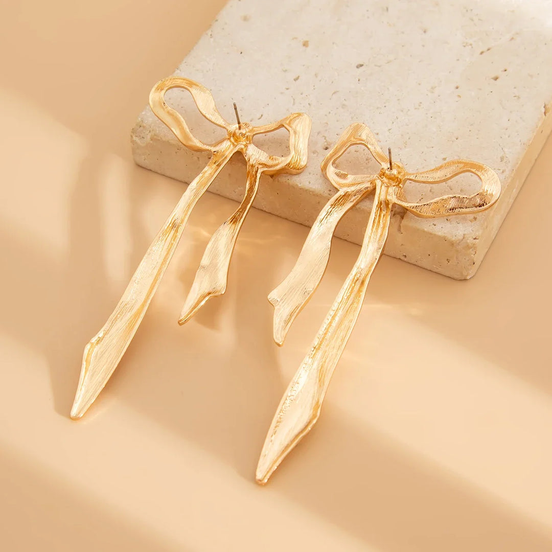 Ribbon Bow Earrings