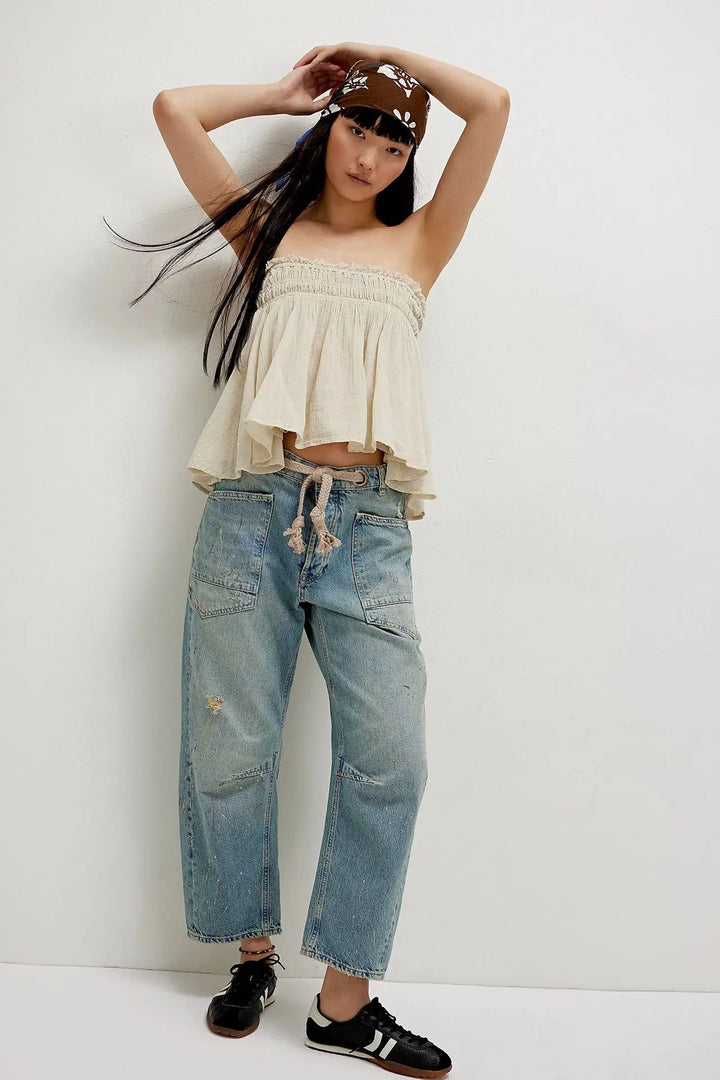 Sloane Patchwork Jeans