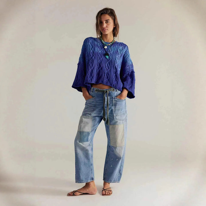 Sloane Patchwork Jeans