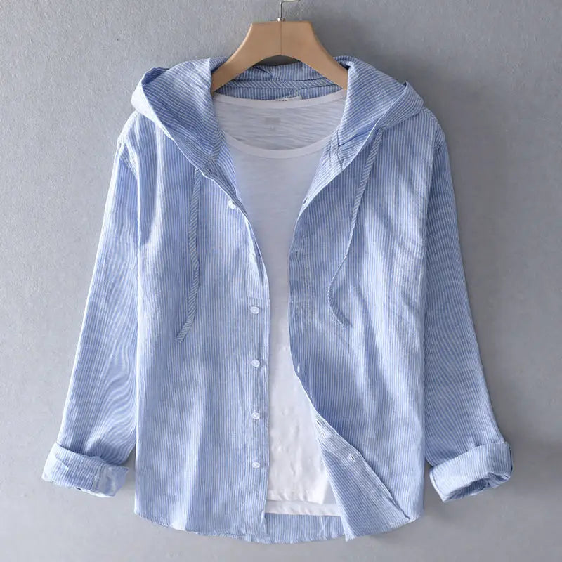 Enduro Linen Hoodie Shirt