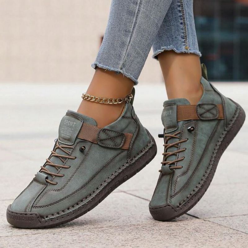 Grace - Unisex Lace Up Platform Sneakers Casual Summer Shoes