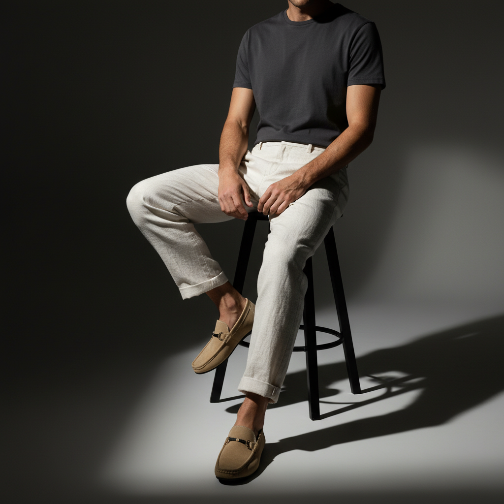 Bellano Suede Loafers