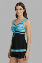 Theodora | Elegant Women's Summer Tie Front Tankini