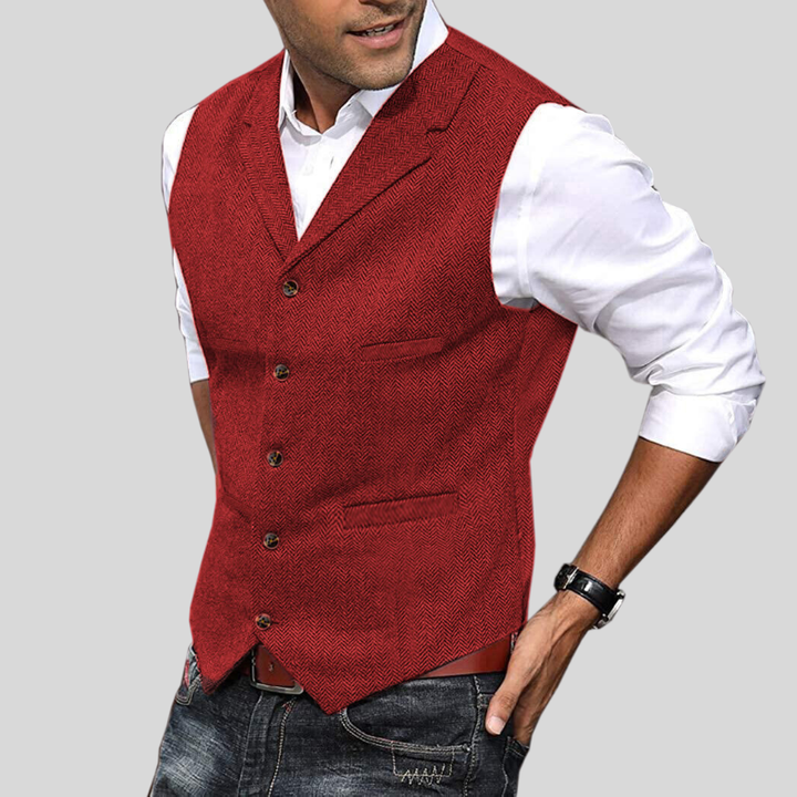 Men’s Tailored Button Waistcoat