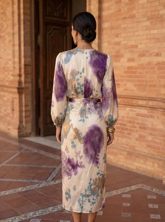Liora - Elegant Wrap Dress