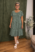 Ingrid - Linen Summer Midi Dress