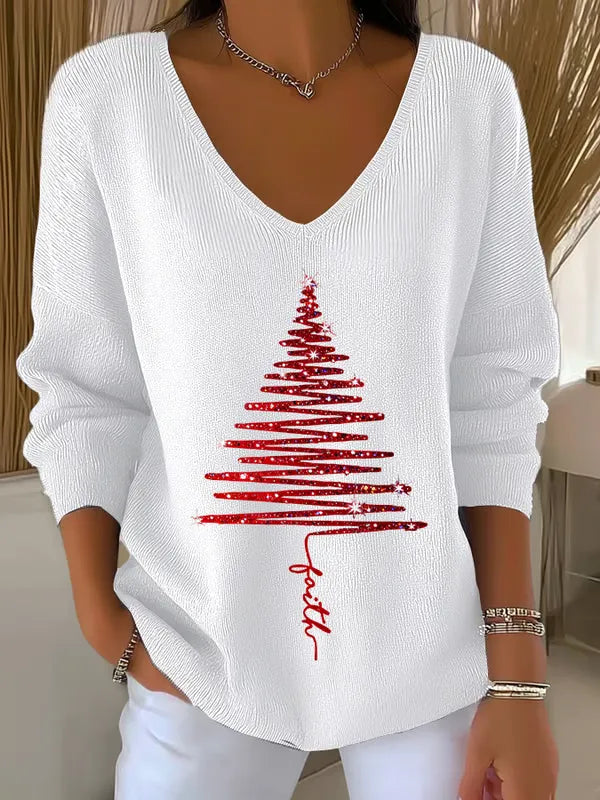 Skyler™ | Women’s Comfortable V-Neck Cozy Sweater