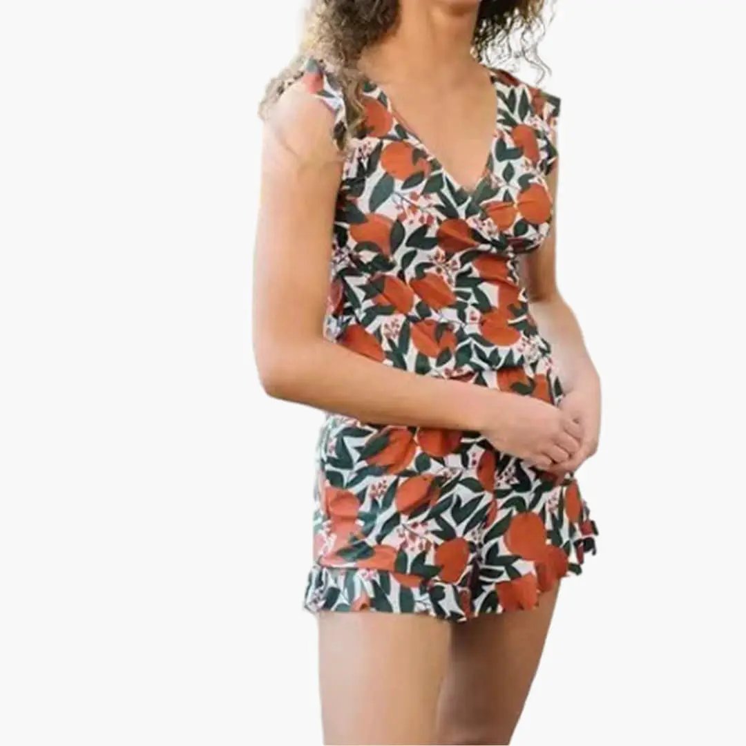 Women’s One - Piece Swimsuit with Built - In Bra and Fitted Shape