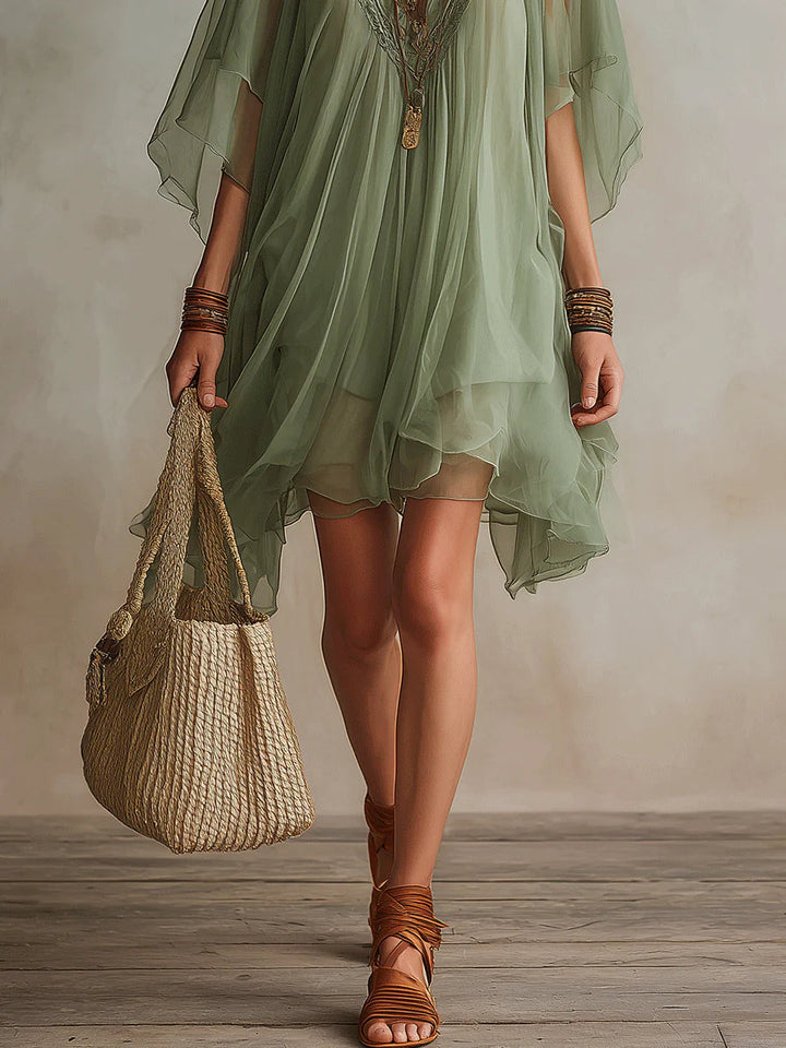 Iselle - Elegant Mini Dress