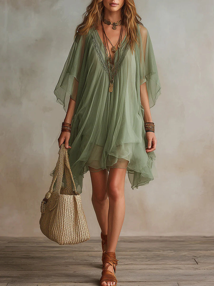 Iselle - Elegant Mini Dress