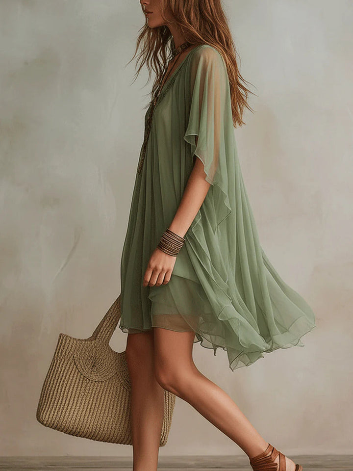 Iselle - Elegant Mini Dress