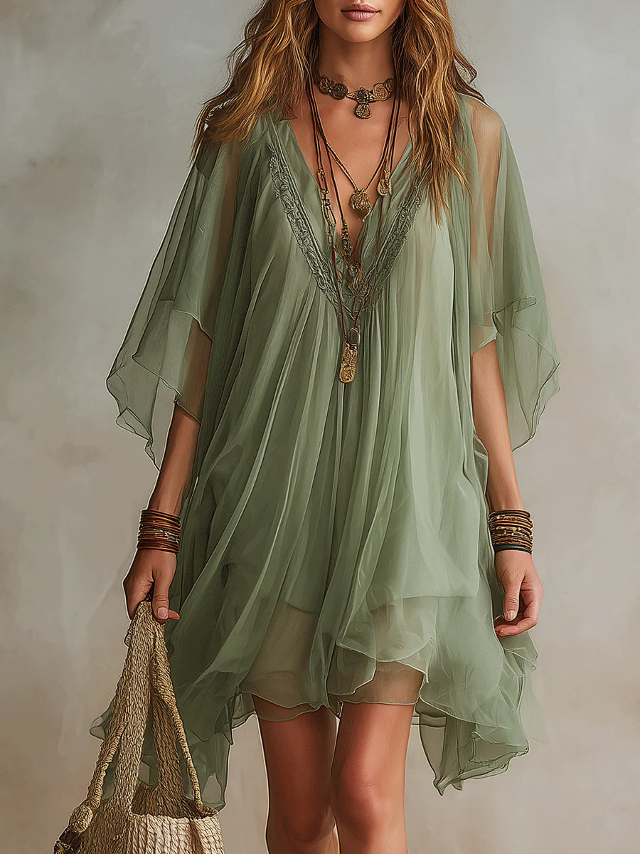 Iselle - Elegant Mini Dress