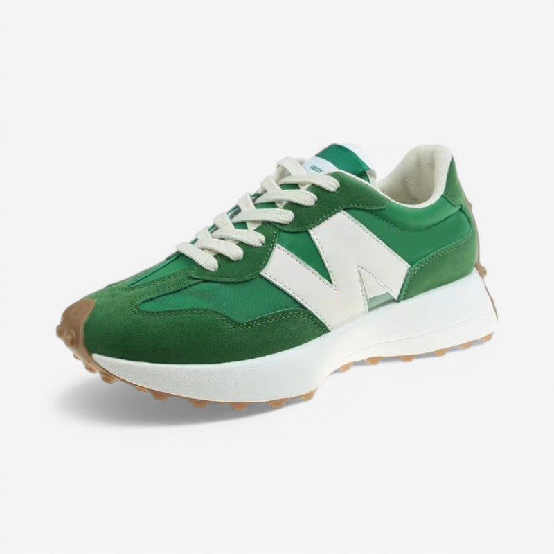 Sneakers Women - Lace-Up Trainers with Cushioned Sole
