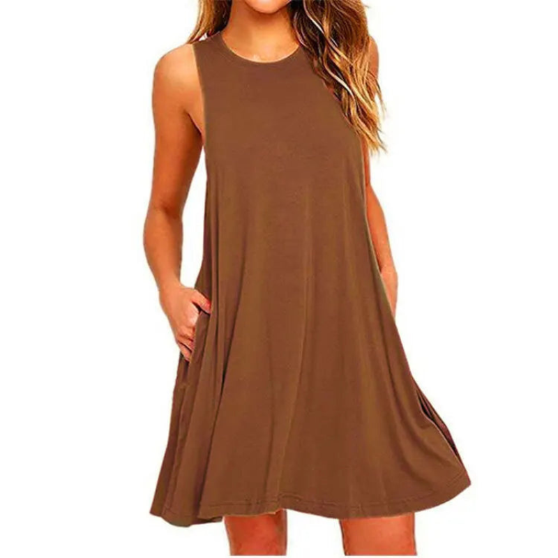 Zinnia | Elegant Women’s 2026 Graduation Pocket Mini Dress