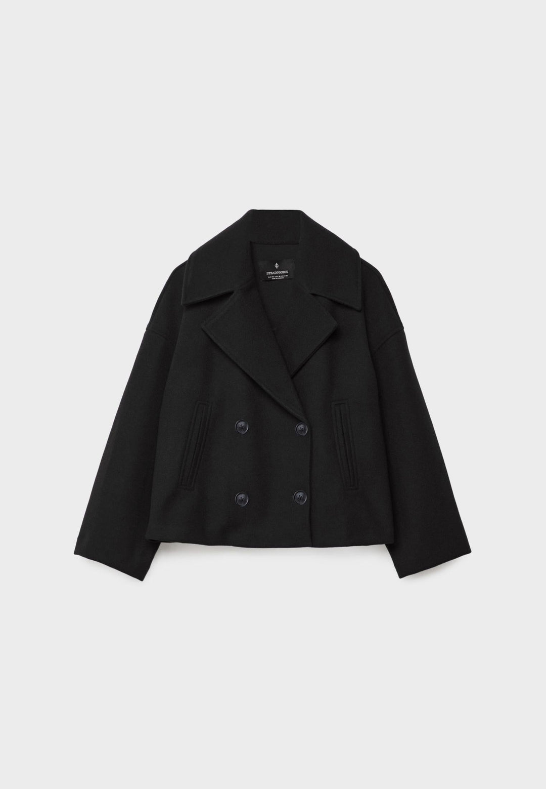 Coat Women - Short Double Breasted Coat