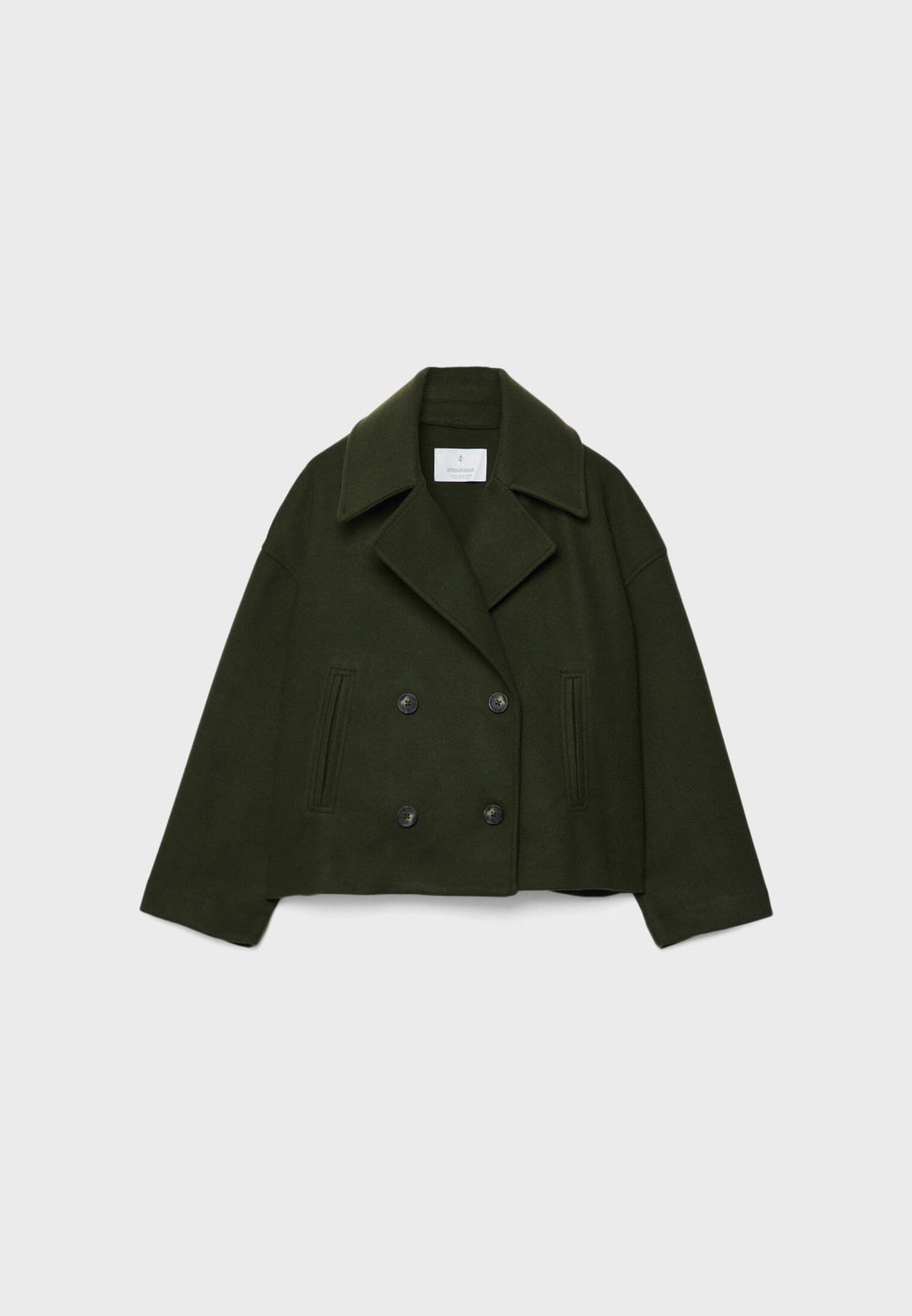 Coat Women - Short Double Breasted Coat