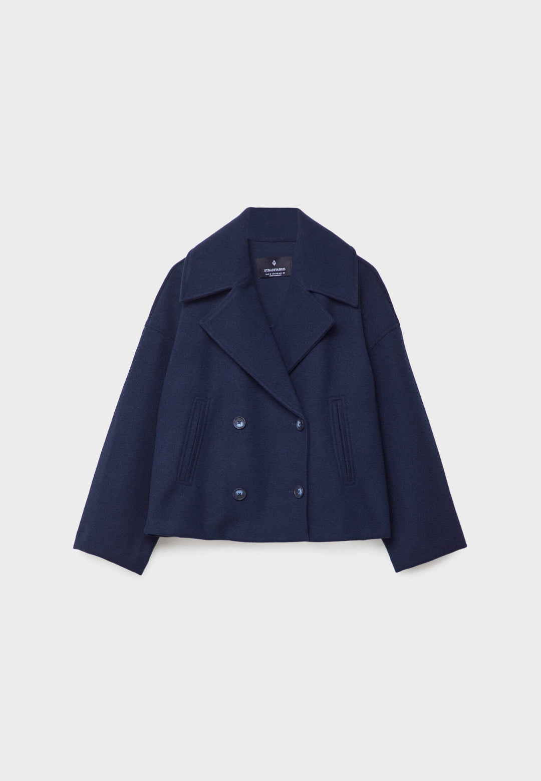 Coat Women - Short Double Breasted Coat