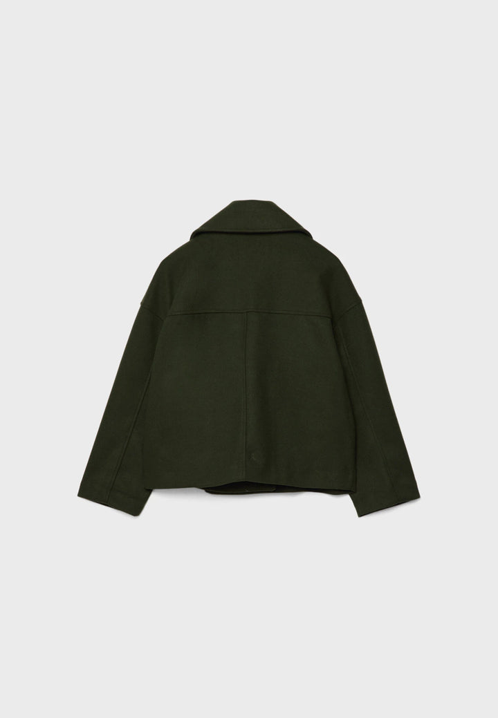 Coat Women - Short Double Breasted Coat