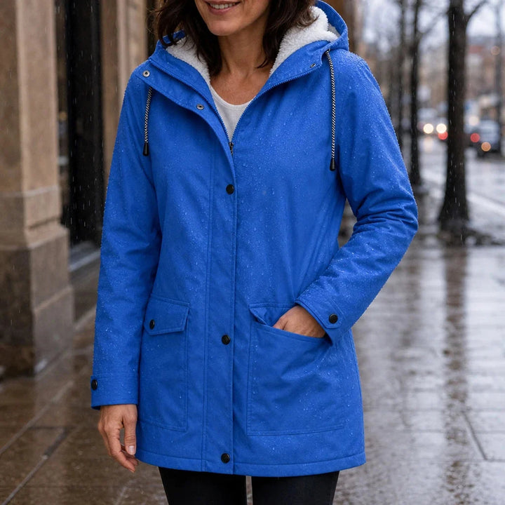 Mandy | Warm and Stylish Fleece Winter Jacket with Hood