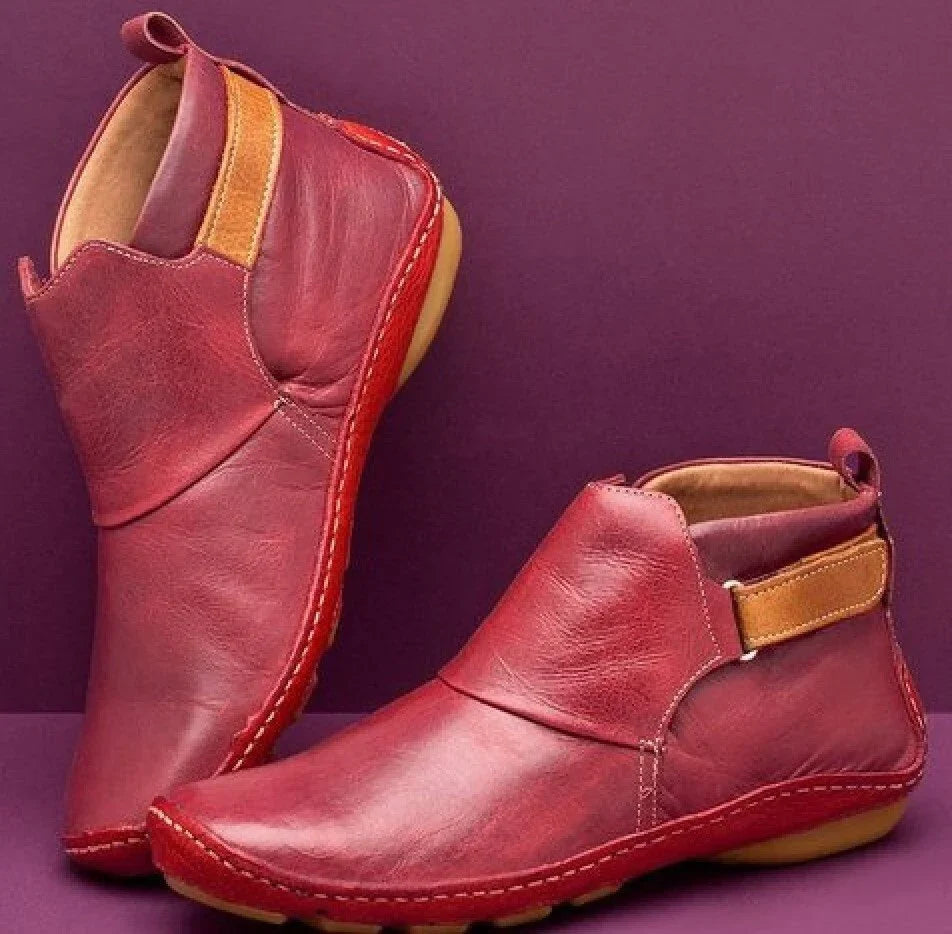 Ankle Boots For Women | Fashion Flat Sole