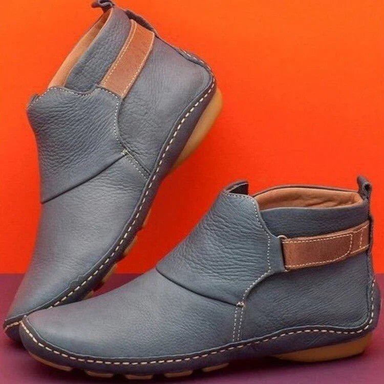 Ankle Boots For Women | Fashion Flat Sole
