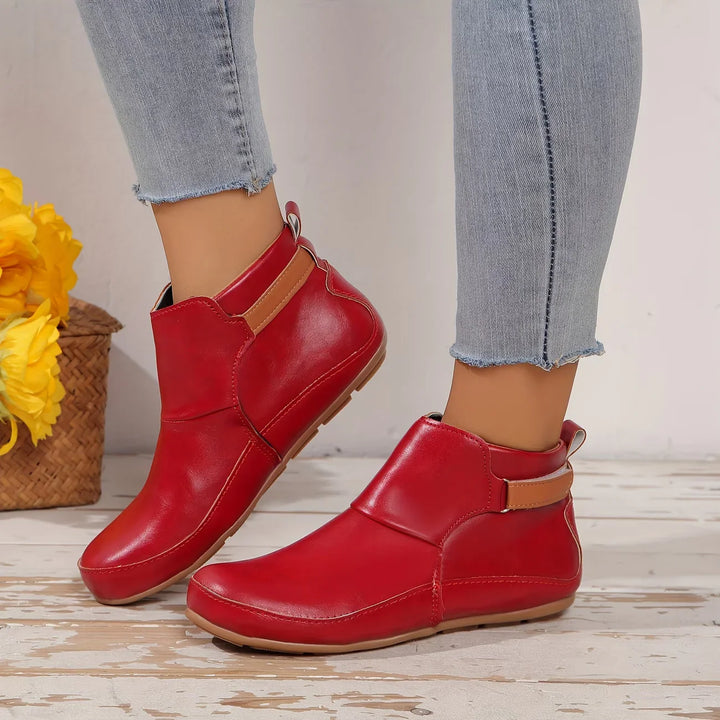 Ankle Boots For Women | Fashion Flat Sole
