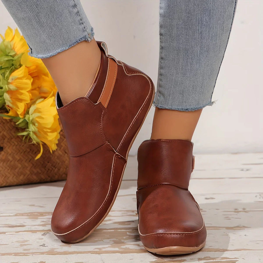 Ankle Boots For Women | Fashion Flat Sole